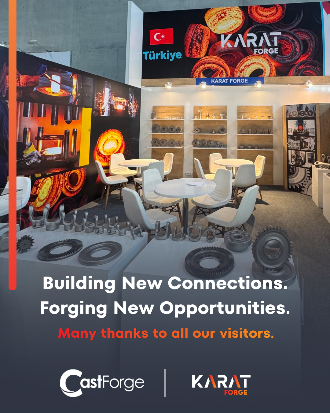 CastForge 2026'da Karat Forge: Güçlü İş Birlikleri ve Yeni Üretim Vizyonu
